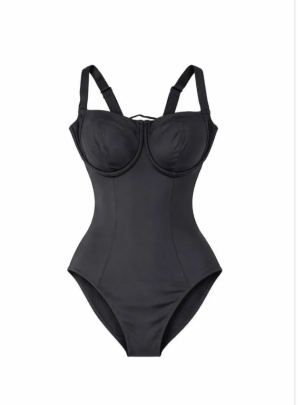 TA3 Lifty Sculpting One Piece Swimsuit Underwire Support F/G XL Reg/Long - Picture 5 of 13